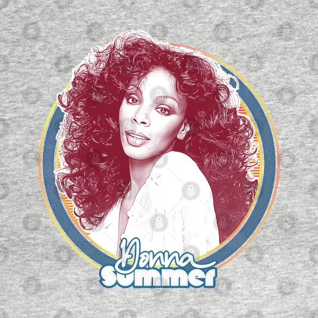 Donna Summer \\\\\ Retro Style Fan Art Design by DankFutura